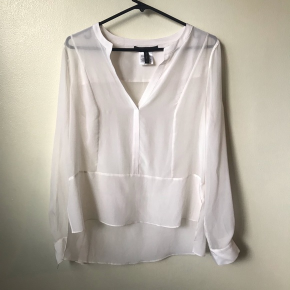 BCBGMAXAZRIA Womens Blouse Size Medium - Picture 3 of 5